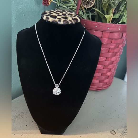 Harley-Davidson Jewelry - Harley-Davidson® Women's Marcasite & Black Bling Skull Necklace in MOD Box 💎